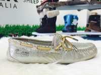 新西兰直邮EVER UGG夏款橡胶底蜥蜴纹豆豆鞋SUMMER MOCCASIN      LIZARD RUBBER SOLE,多色可选，包邮提供身份证号才能发货