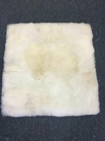新西兰直邮【包邮】 羊驼毛垫 沙发垫 米色 50*50cm