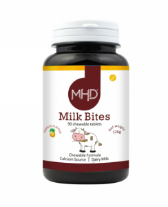 MHD 高钙牛奶片 热带水果味 90片