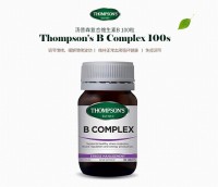 Thompsons 汤普森 复合维生素B族 100片 2021-08