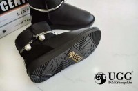 DK UGG 女鞋 DK029 防泼水珍珠蛇骨链 1.5cm内增高皮毛一体雪地靴