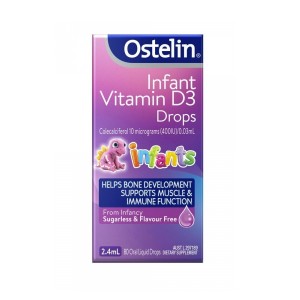Ostelin新生儿维生素D3滴剂2.4ml
