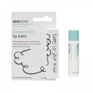 Ecostore Peppermint 薄荷味 唇膏 纯天然 无色润唇膏4.5g
