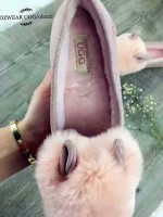 清仓特价 OZWEAR UGG 澳洲直邮 OB222 珠光兔子单鞋
