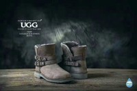 清仓特价 OZWEAR UGBG 澳洲直邮 OB268 双皮带装饰时尚mini短靴