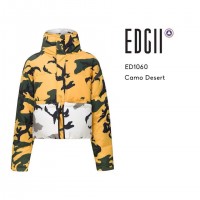 【澳洲EDGII|国内包邮发】ED1060 迷彩羽绒服男女同款均码