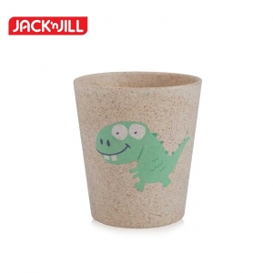 Jack N Jill 天然有机材质 稻谷+竹子 儿童漱口杯 小恐龙图案