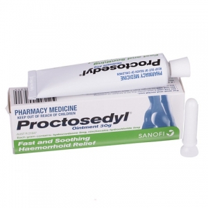 Proctosedyl Ointment 痔疮膏肛裂膏 孕妇可用 15g