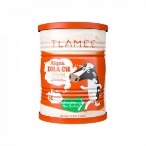 【新西兰直邮】一罐包邮 Tlamee 提拉米DHA海藻油软胶囊 50c