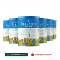 【新西兰直邮-程光】Bellamys 贝拉米三段奶粉900g 六罐包邮 2021年7月