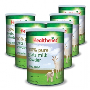 【新西兰直邮-程光】Healtheries贺寿利  山羊奶粉 450g 四罐包邮 2022-12