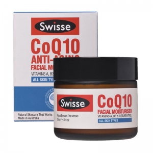 swisse CoQ10 辅酶Q10 面霜 50ml 控油保湿紧致嫩肤日霜