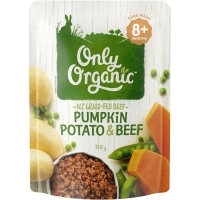 Only OrganicOnly Organic 婴儿有机果泥 南瓜+土豆 8+ 170g 超市日期
