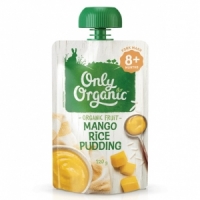 【超市】Only Organic 婴儿有机果泥 芒果布丁味 8+ 120g