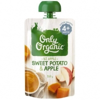 【超市】Only Organic 婴儿有机果泥 甘薯+苹果味 4+ 120g