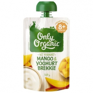 【超市】Only Organic 婴儿有机果泥 芒果酸奶味 8+ 120g