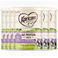 【新西兰直邮-程光】Karicare 可瑞康A2蛋白婴儿配方奶粉2段 900g 06/2021 六罐包邮
