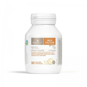 Bioisland生物岛儿童乳钙胶囊90粒-保质期2028年3月