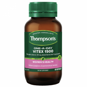 Thompson's 汤普森 圣洁莓1500mg 日服型 60片-保质期2028年2月