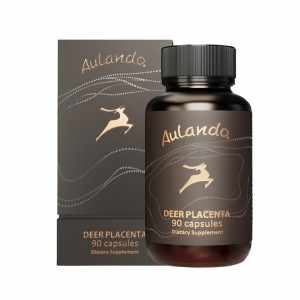 Aulando欧兰多10,000mg 细胞修复鹿胎胶囊 90粒-保质期2028年1月
