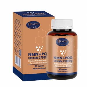 HEALTH LIFE海斯康宝细胞修复活力胶囊高端NMN+ PQQ 27000 90粒-保质期2028年6月