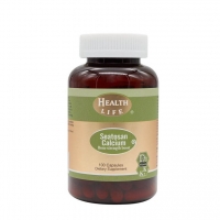 HEALTH LIFE海斯康宝加强版海洋绿钙加维生素D3/K1/K2 100粒-保质期2028年3月
