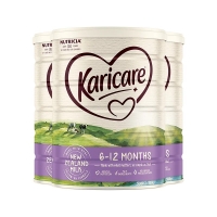【新西兰直邮顺丰快线】Karicare 可瑞康普通装 2段(6-12个月)3罐 保质期2027年12月