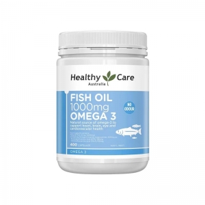Healthy Care澳世康鱼油胶囊 1000mg 400粒-保质期2028年1月