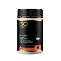 GO Healthy高之源维生素K2维生素D3天然有机钙120粒-保质期2028年5月