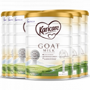 【新西兰直邮顺丰快线】Karicare 可瑞康山羊奶 1段(0-6个月)6罐保质期至2027年12月
