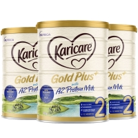 【新西兰顺丰直邮快线】Karicare 可瑞康金装A2-2段(6-12个月)3罐 保质期2028年2月