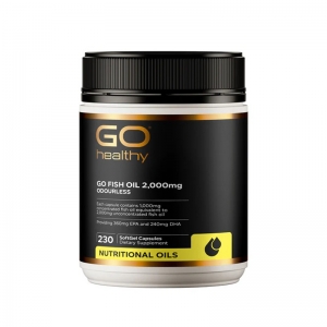 Go Healthy高之源高含量2000mg鱼油230粒-保质期2029年6月