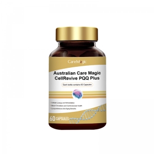 Caremagic PQQ 麦角硫因时光胶囊60粒-保质期2028年3月