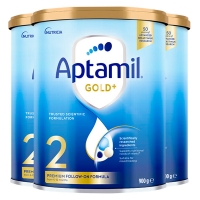 【新西兰直邮富腾达8周】Aptamil 爱他美金装 2段(6-12个月)6罐 保质期至2027年10月