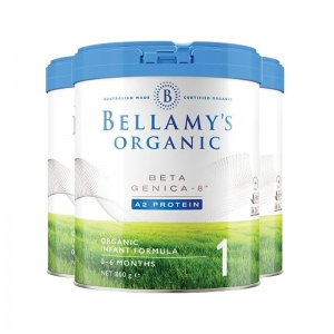 【澳洲直邮】Bellamy's 贝拉米有机A2白金 1段(0-6个月)800g*6罐 保质期2028年1月