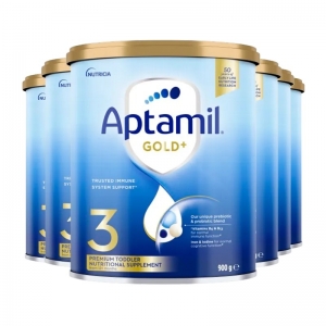 【新西兰直邮富腾达8周】Aptamil 爱他美金装 3段(1-2岁)6罐 保质期至2028年2月