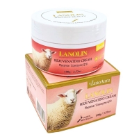 LanoAura焕活玫瑰油Q10绵羊油100g-保质期2028年4月